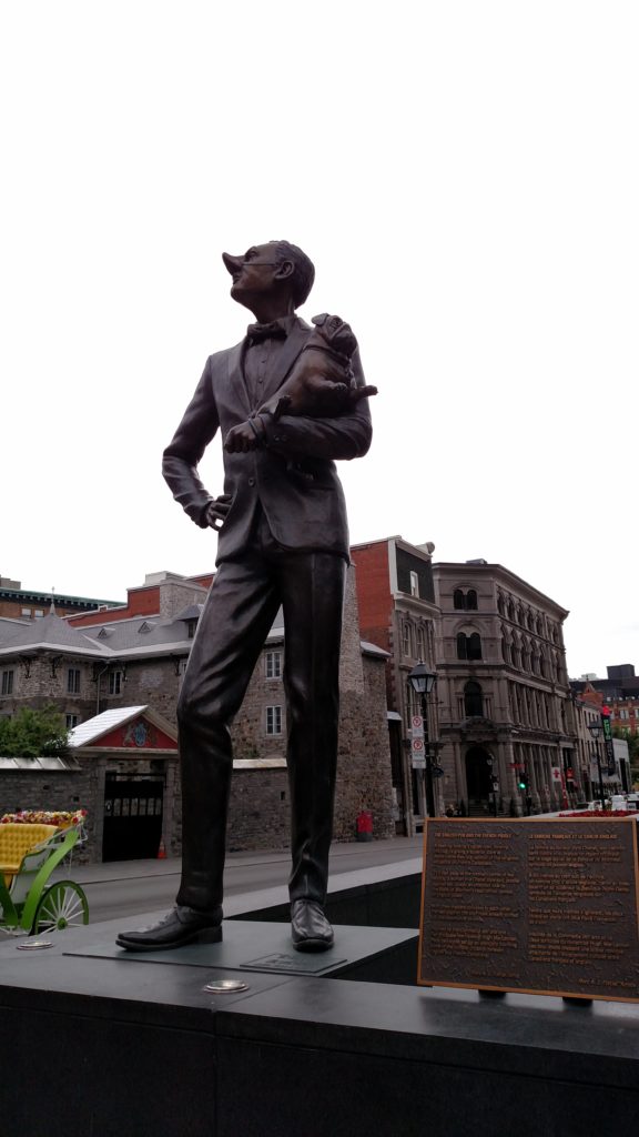 Montreal Statue