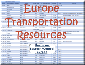 Europe Transportation